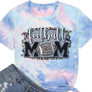 54 Football Mom t-shirt NWOT